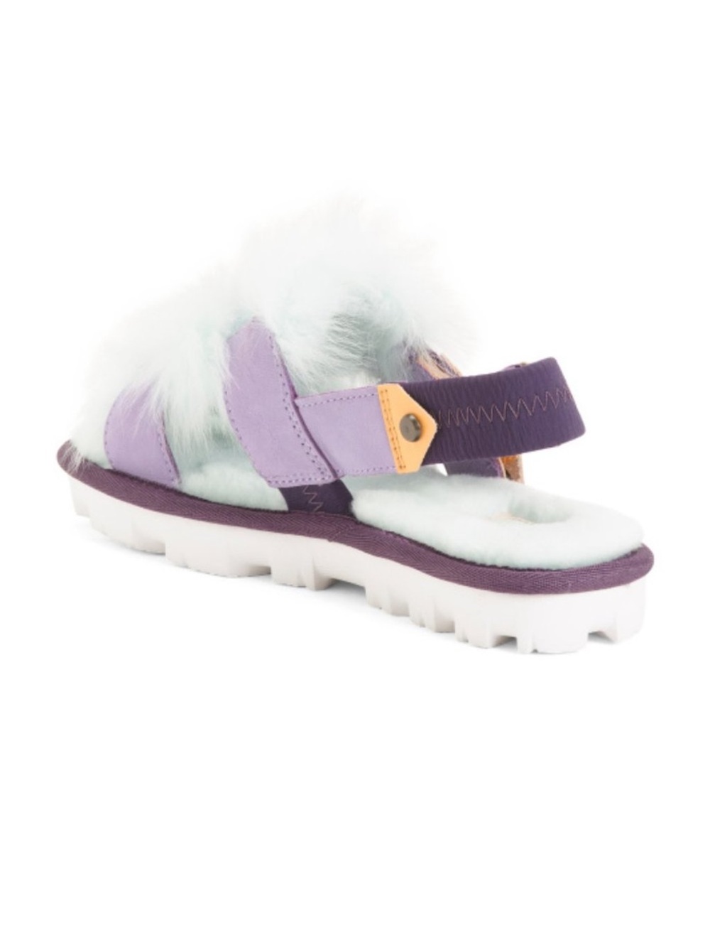 New in Box UGG DESERT DREAM PATENT SLINGBACK MULTI-COLOR - Picture 2 of 8